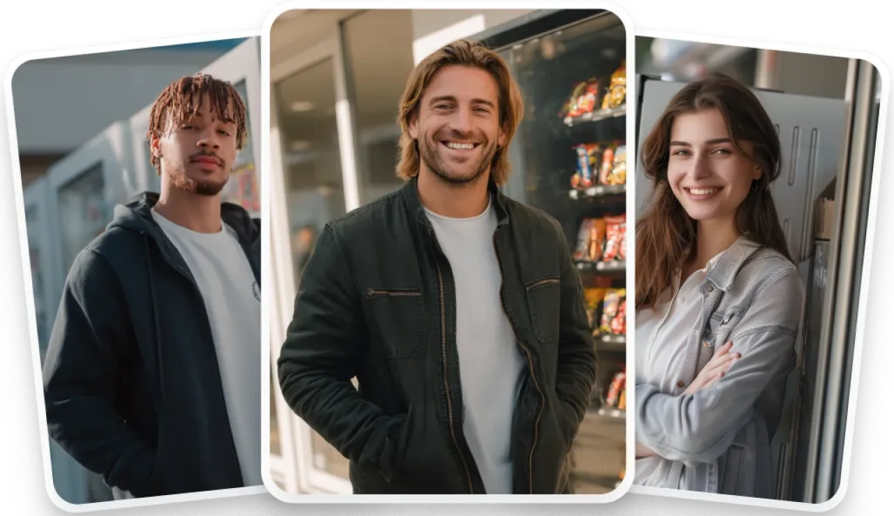 Diverse Team Smiling Colleagues In Modern Office Mobile Hq